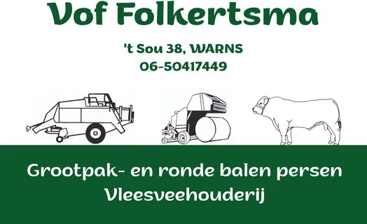 Vof Folkertsma, vleesveehouderij, Warns